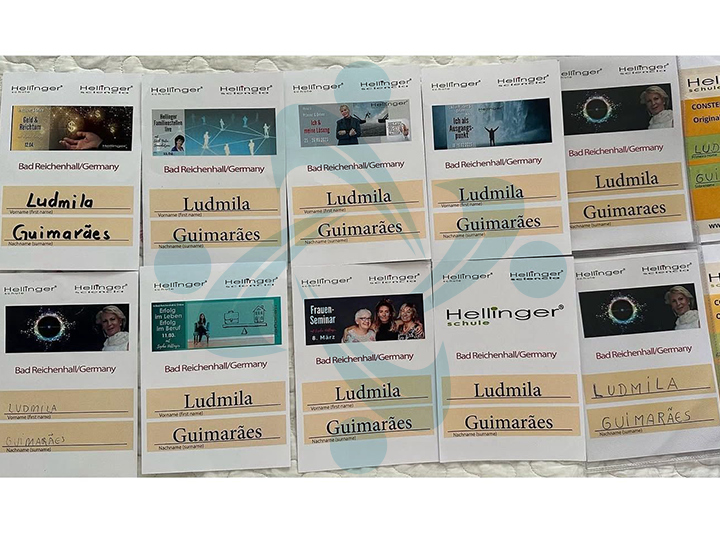 Certificado — Seminários Hellinger Schule